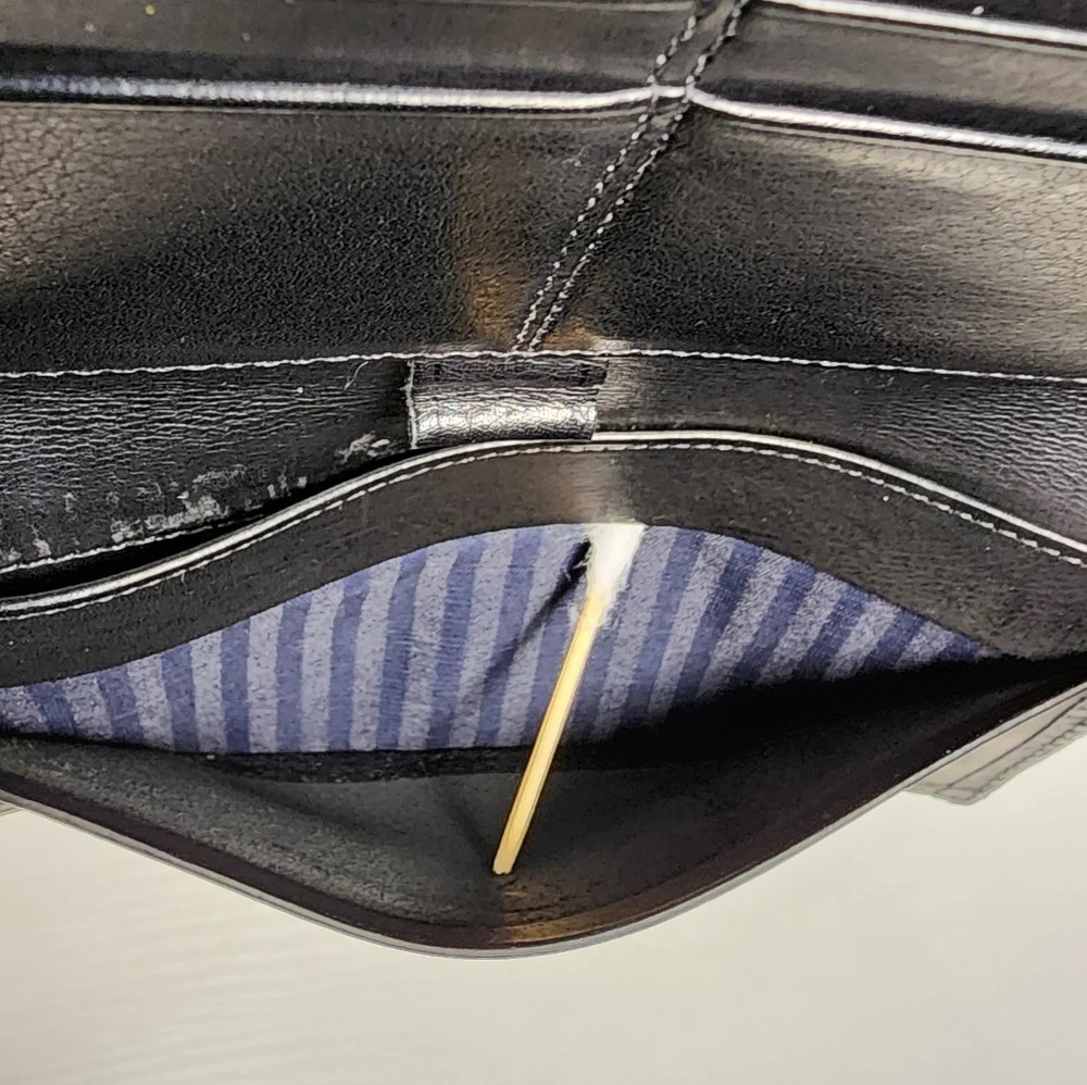 Vintage Coach Black Sonoma Wallet - Picture 11 of 11